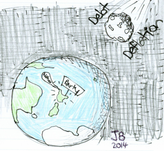 World party doodle by yours truly, JB