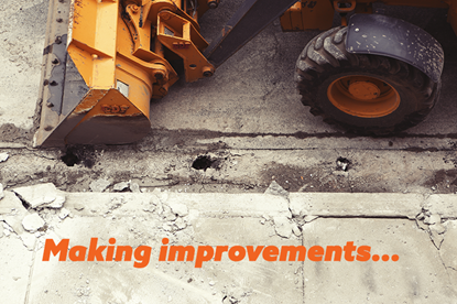 Excavator - making improvements...