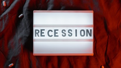 Recession lightbox