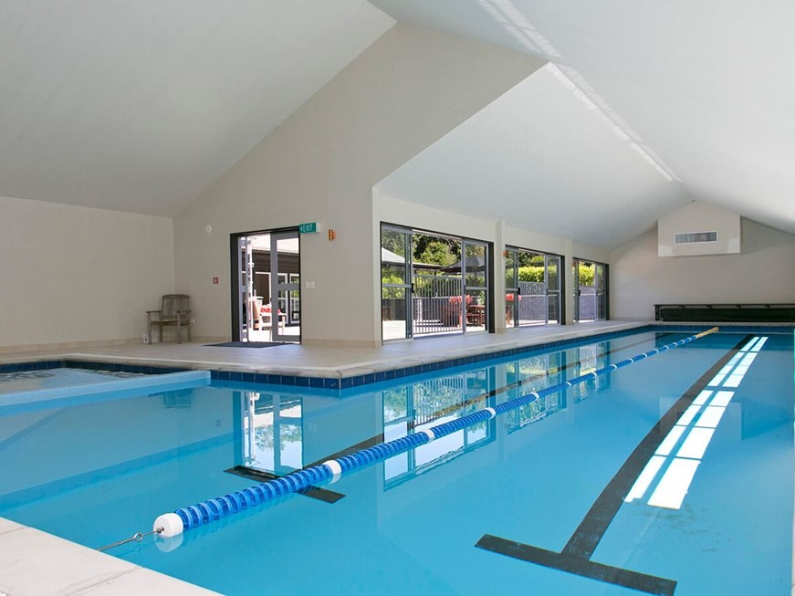 Community pool facility at Parawera Estate