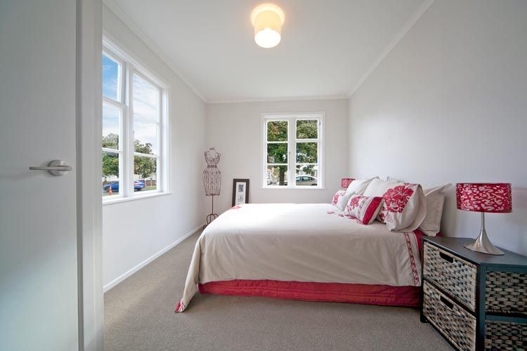 Redecorated bedroom
