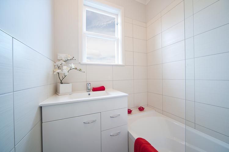 Renovated bathroom
