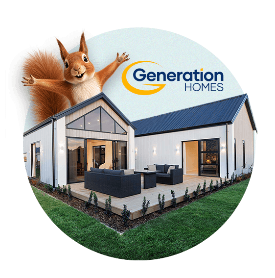 Generation Home and Bernie the Squirrel