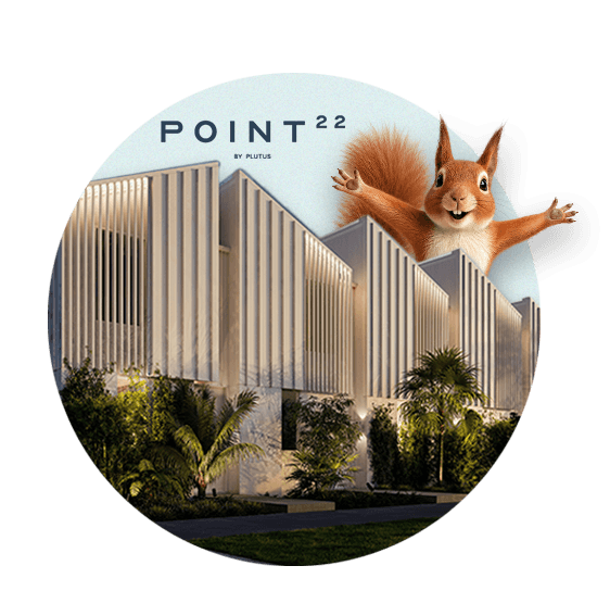 Point22 by Plutus townhouses and Squirrel