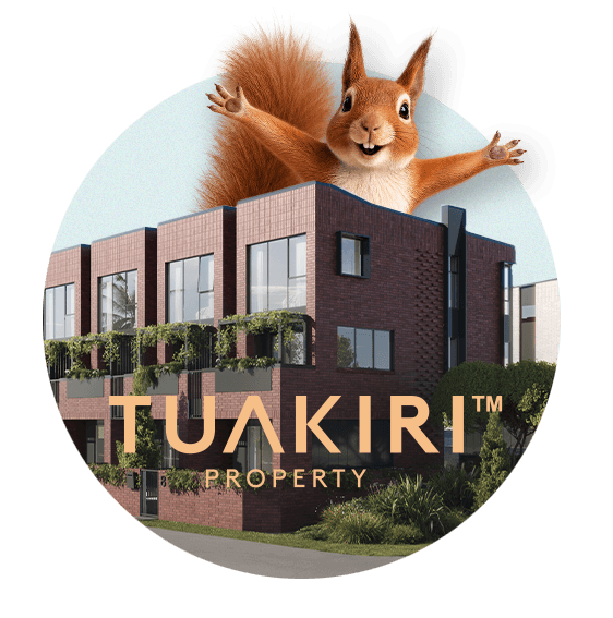 Tuakiri Property and Bernie the Squirrel