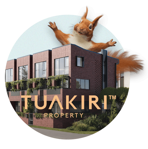 Tuakiri Property and Bernie the Squirrel