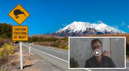 State Highway 1, mountain landscape, JB video