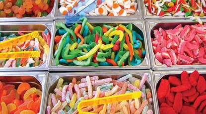 Selection of lollies