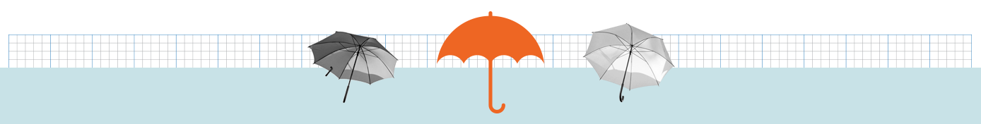 Umbrellas - divider
