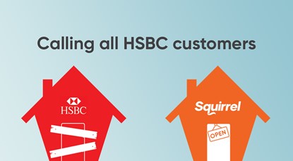 HSBC closed, Squirrel open